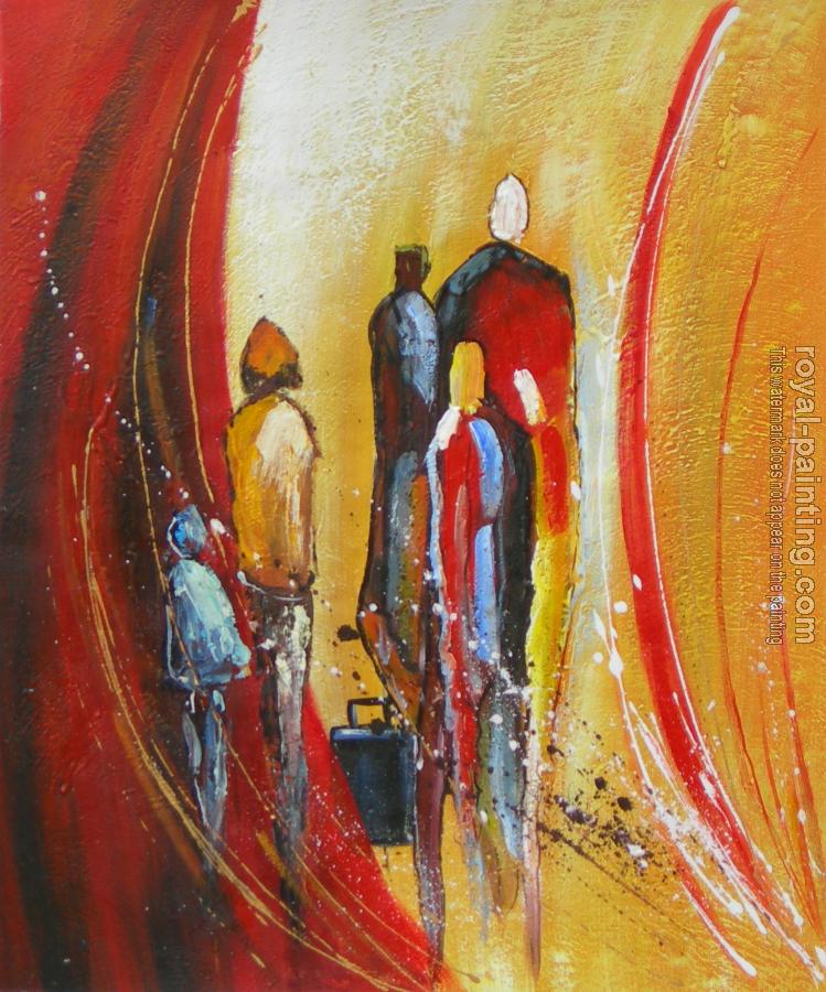 Hand Painted : Modern oil painting Hand Painted : Modern oil painting